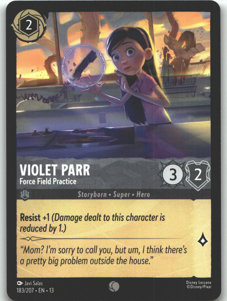 Violet Parr - Force Field Practice