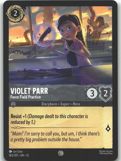 Violet Parr - Force Field Practice