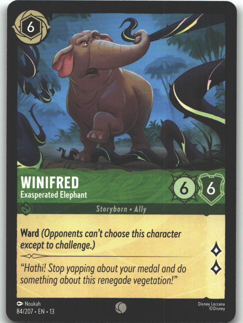 Winifred - Exasperated Elephant