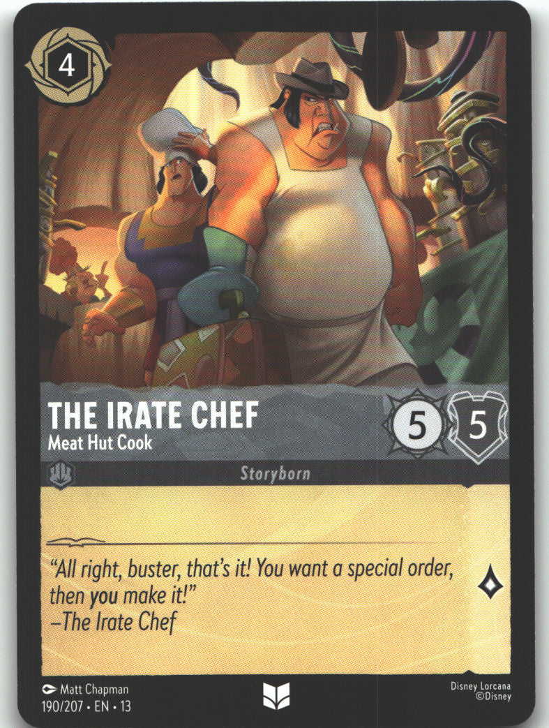 The Irate Chef - Meat Hut Cook