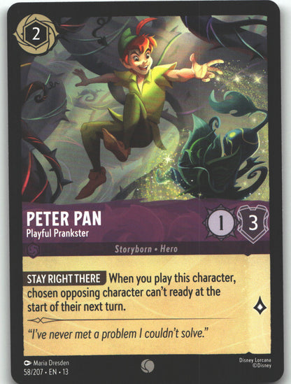 Peter Pan - Playful Prankster
