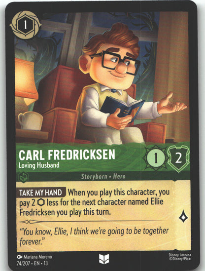 Carl Fredricksen - Loving Husband