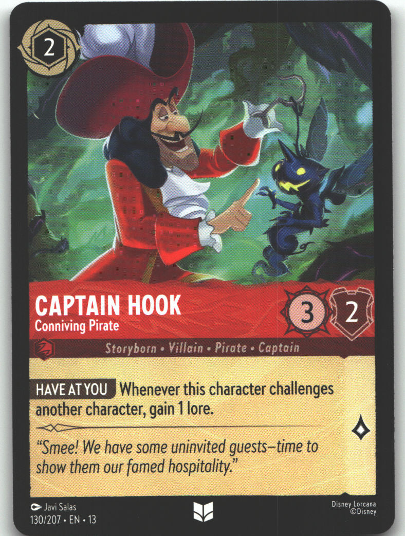 Captain Hook - Conniving Pirate