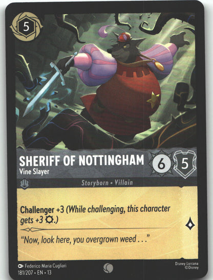 Sheriff of Nottingham - Vine Slayer