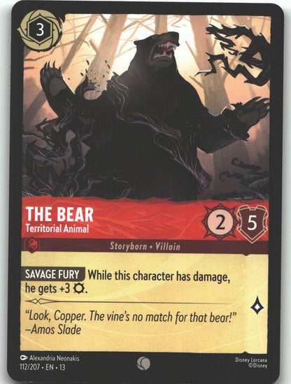 The Bear - Territorial Animal