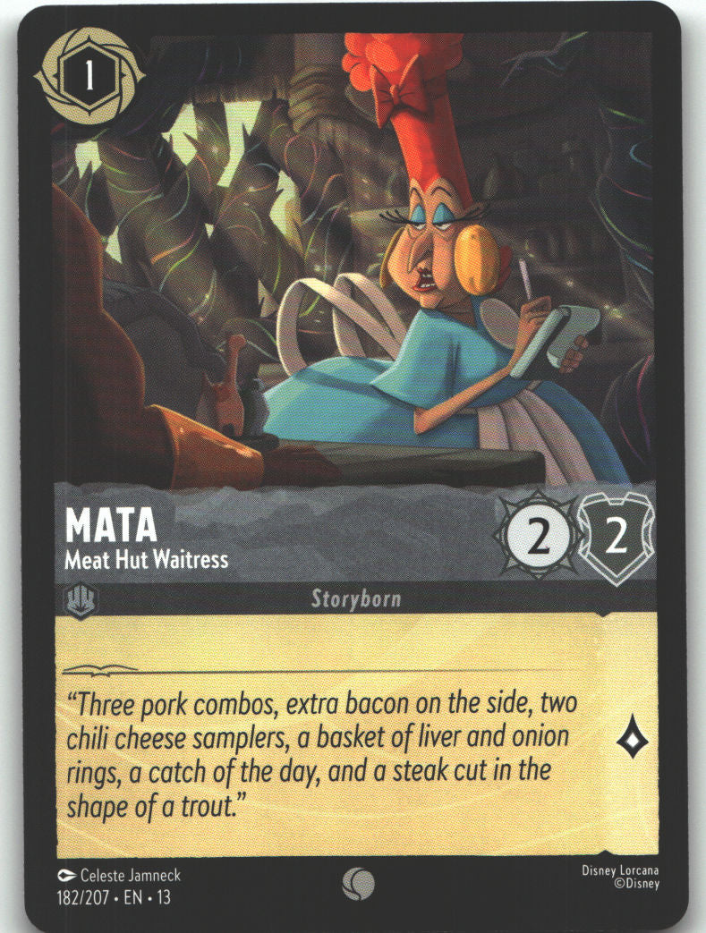 Mata - Meat Hut Waitress