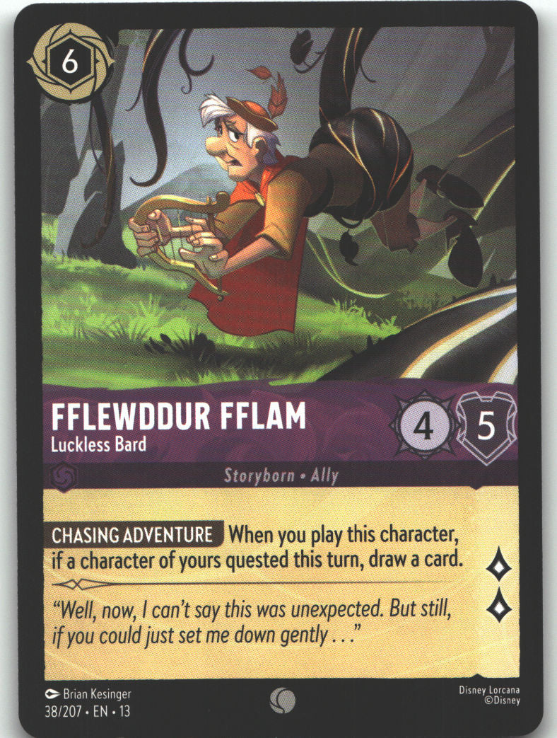 Fflewddur Fflam - Luckless Bard