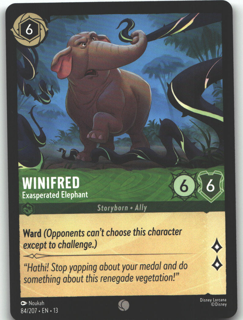 Winifred - Exasperated Elephant