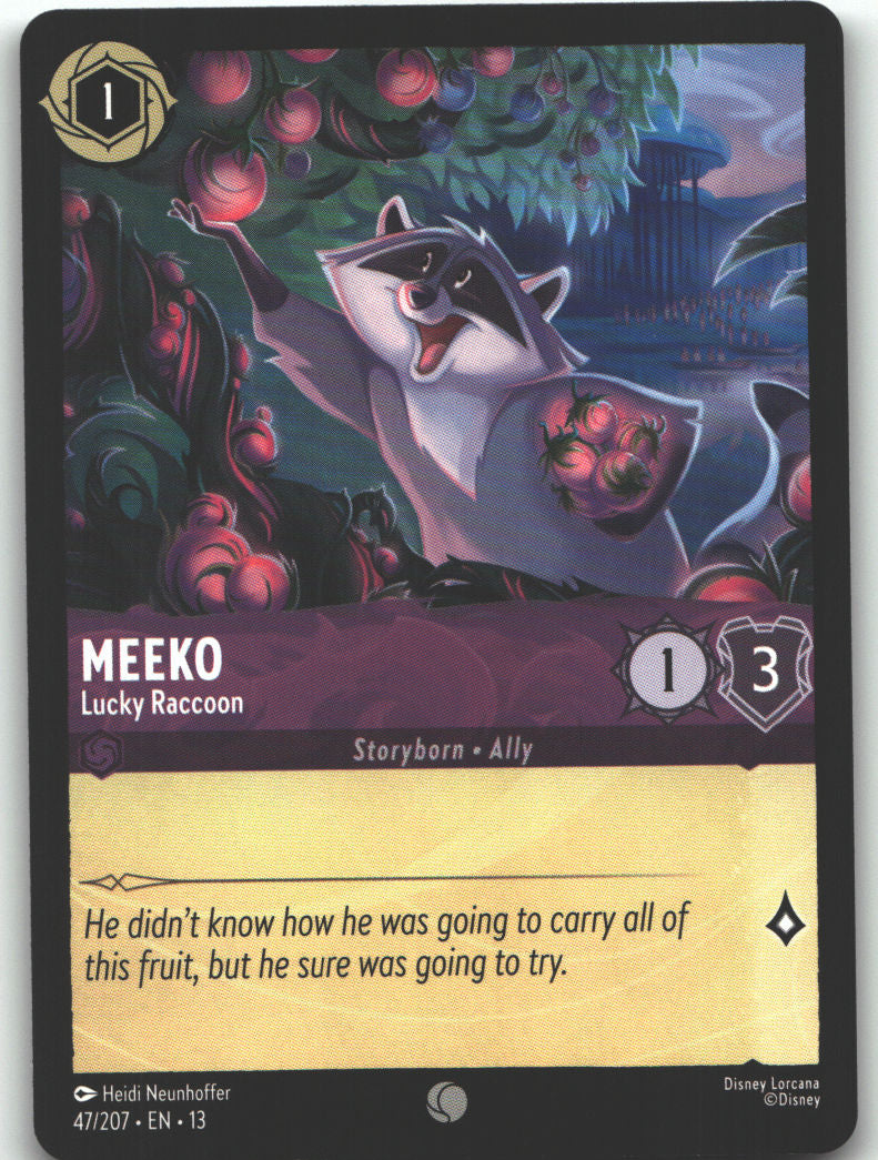 Meeko - Lucky Raccoon
