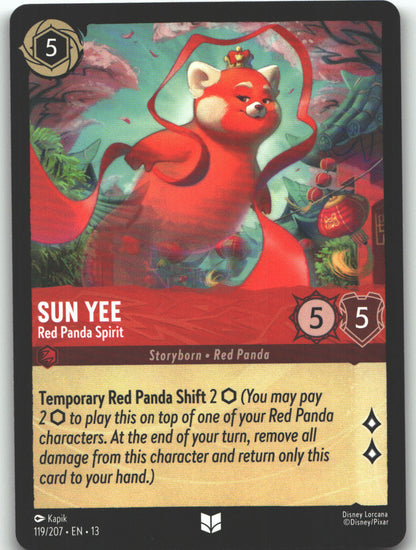 Sun Yee - Red Panda Spirit