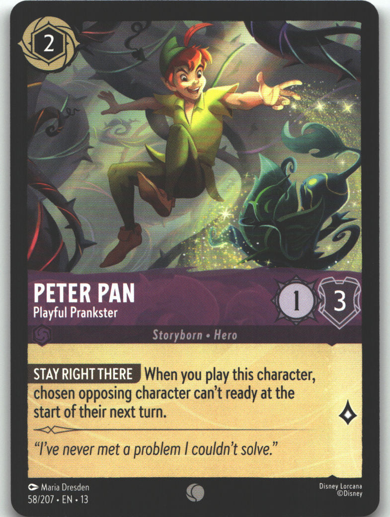 Peter Pan - Playful Prankster