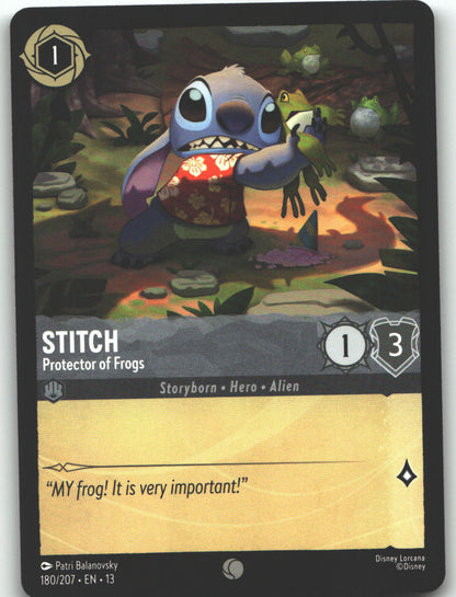 Stitch - Protector of Frogs