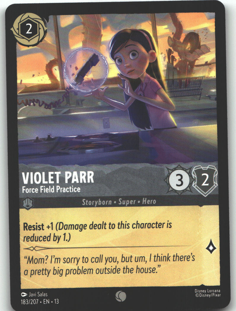 Violet Parr - Force Field Practice