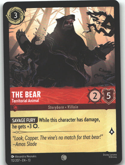 The Bear - Territorial Animal