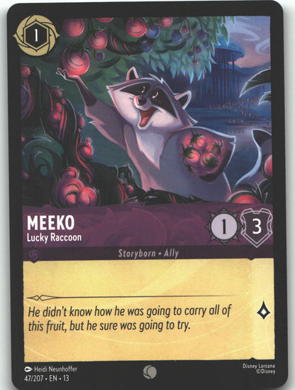 Meeko - Lucky Raccoon