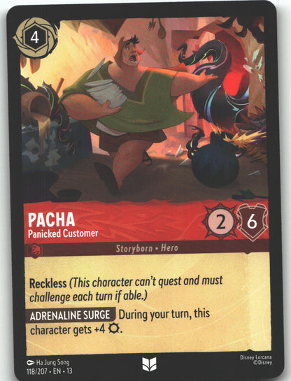 Pacha - Panicked Customer