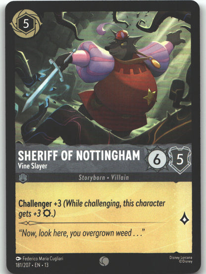 Sheriff of Nottingham - Vine Slayer