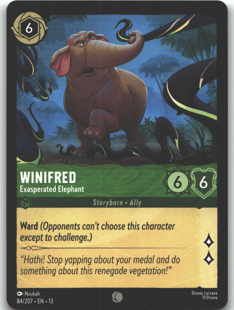 Winifred - Exasperated Elephant