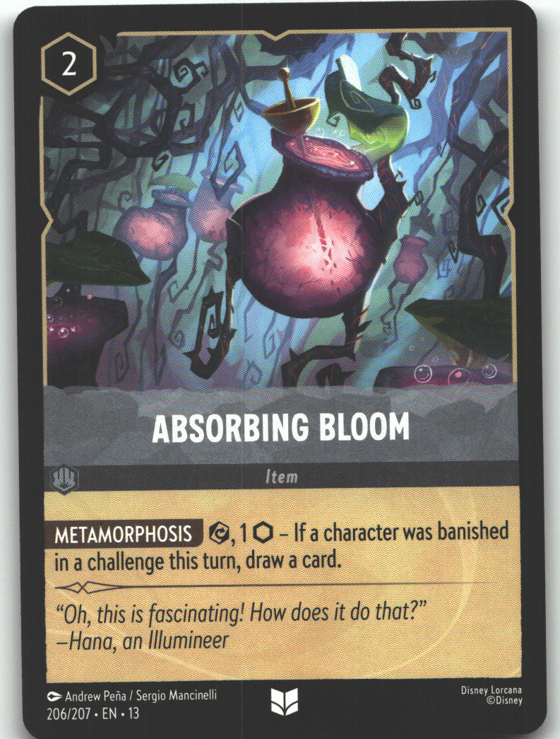 Absorbing Bloom