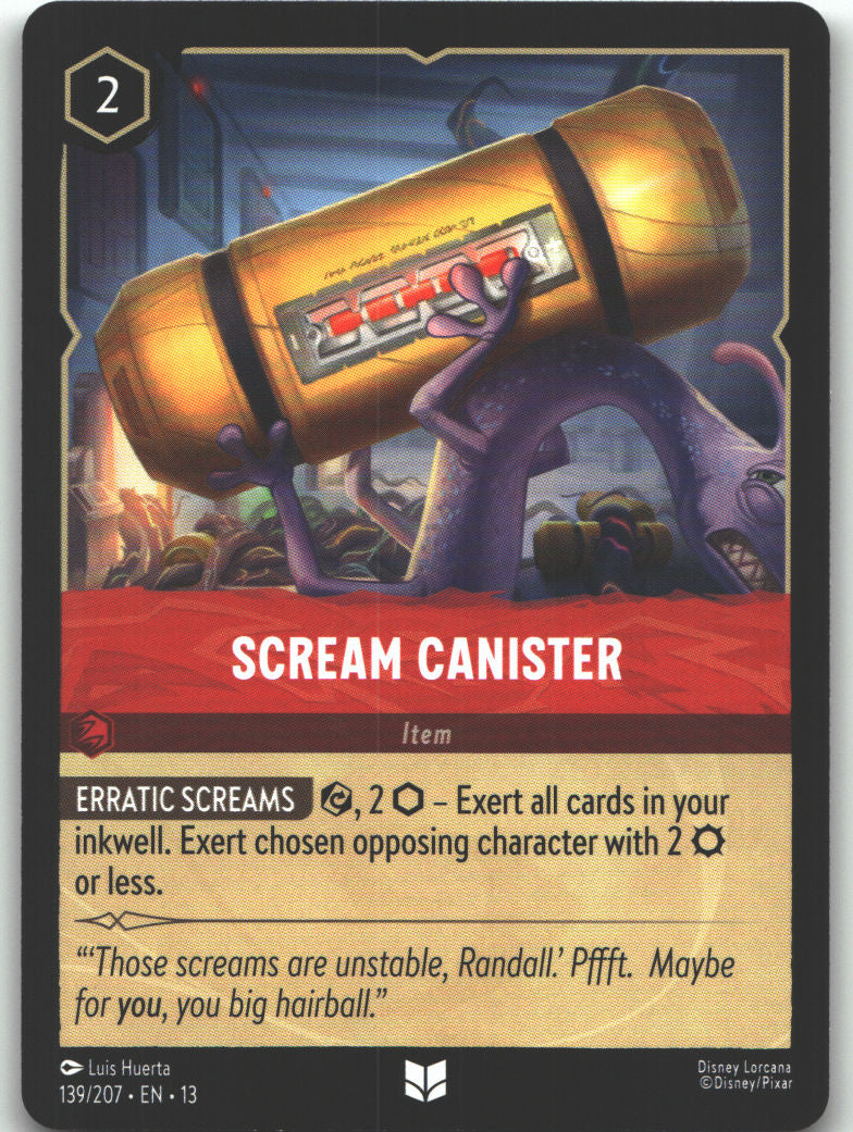 Scream Canister