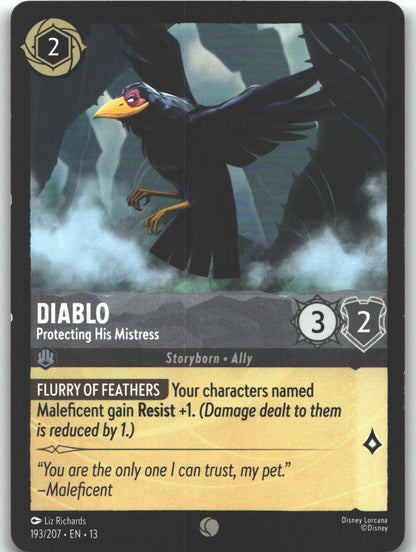Diablo - Protecting His Mistress