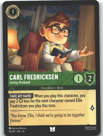 Carl Fredricksen - Loving Husband