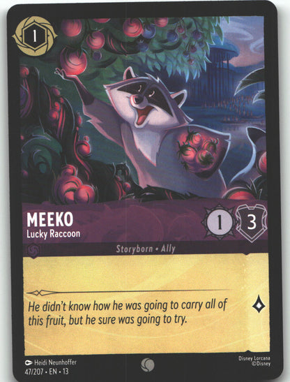 Meeko - Lucky Raccoon