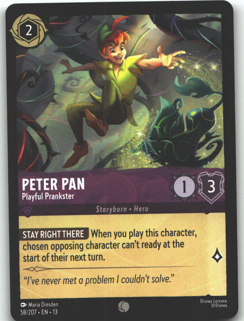 Peter Pan - Playful Prankster