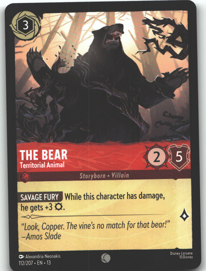 The Bear - Territorial Animal