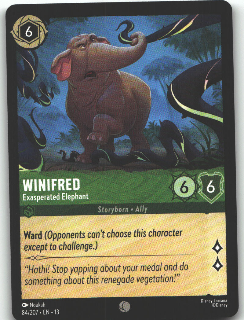 Winifred - Exasperated Elephant