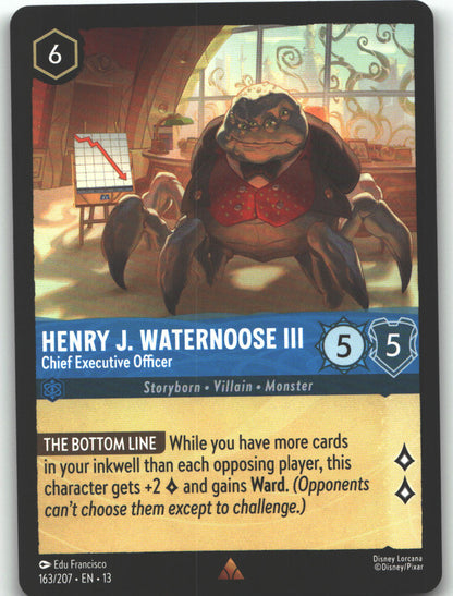 Henry J. Waternoose III - Chief Executive Officer