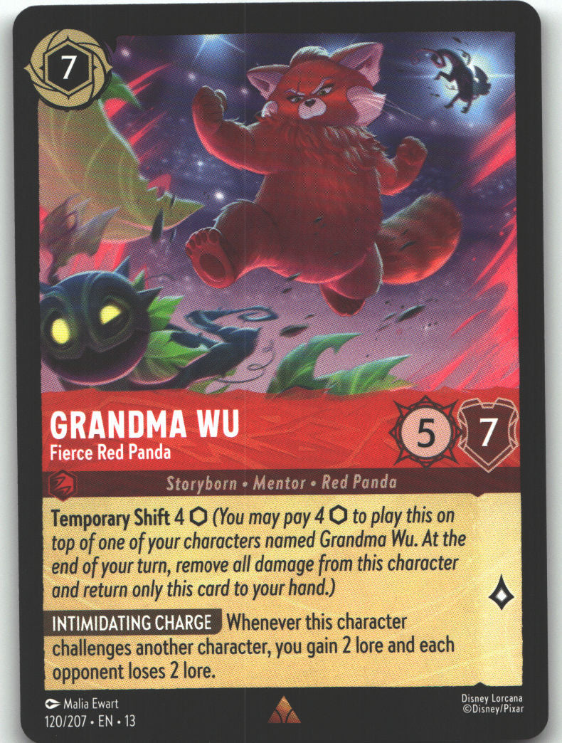 Grandma Wu - Fierce Red Panda