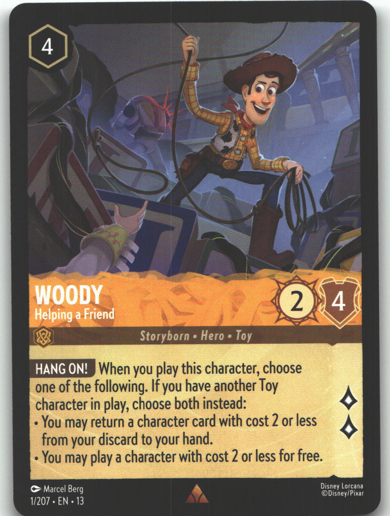 Woody - Helping a Friend