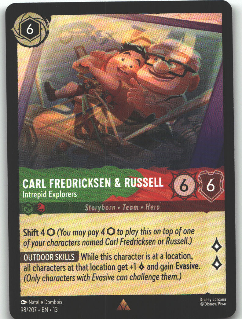 Carl Fredricksen & Russell - Intrepid Explorers