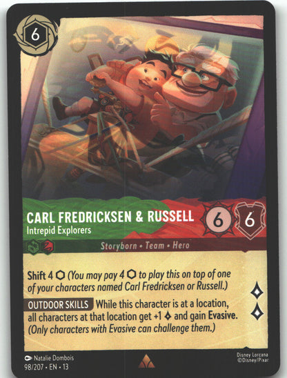 Carl Fredricksen & Russell - Intrepid Explorers