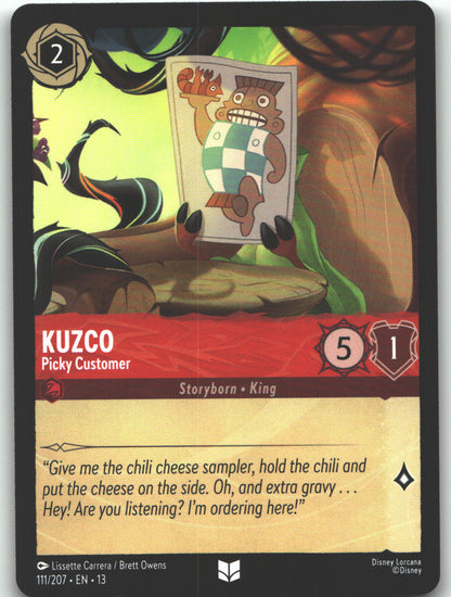 Kuzco - Picky Customer