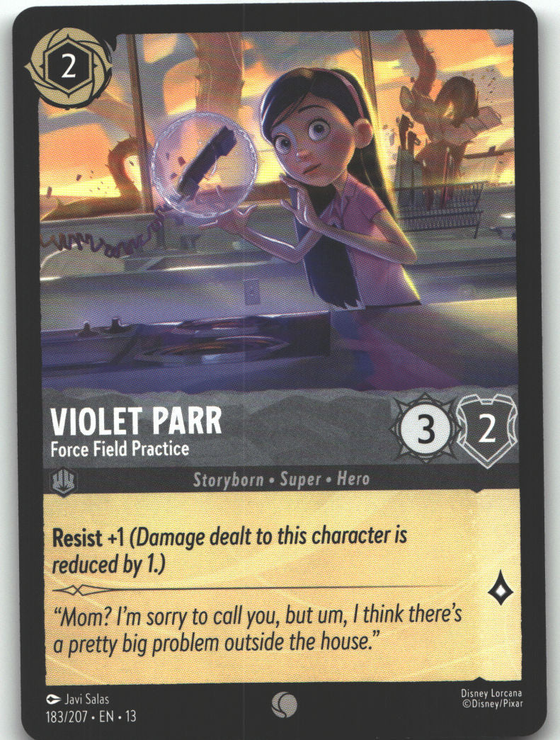 Violet Parr - Force Field Practice