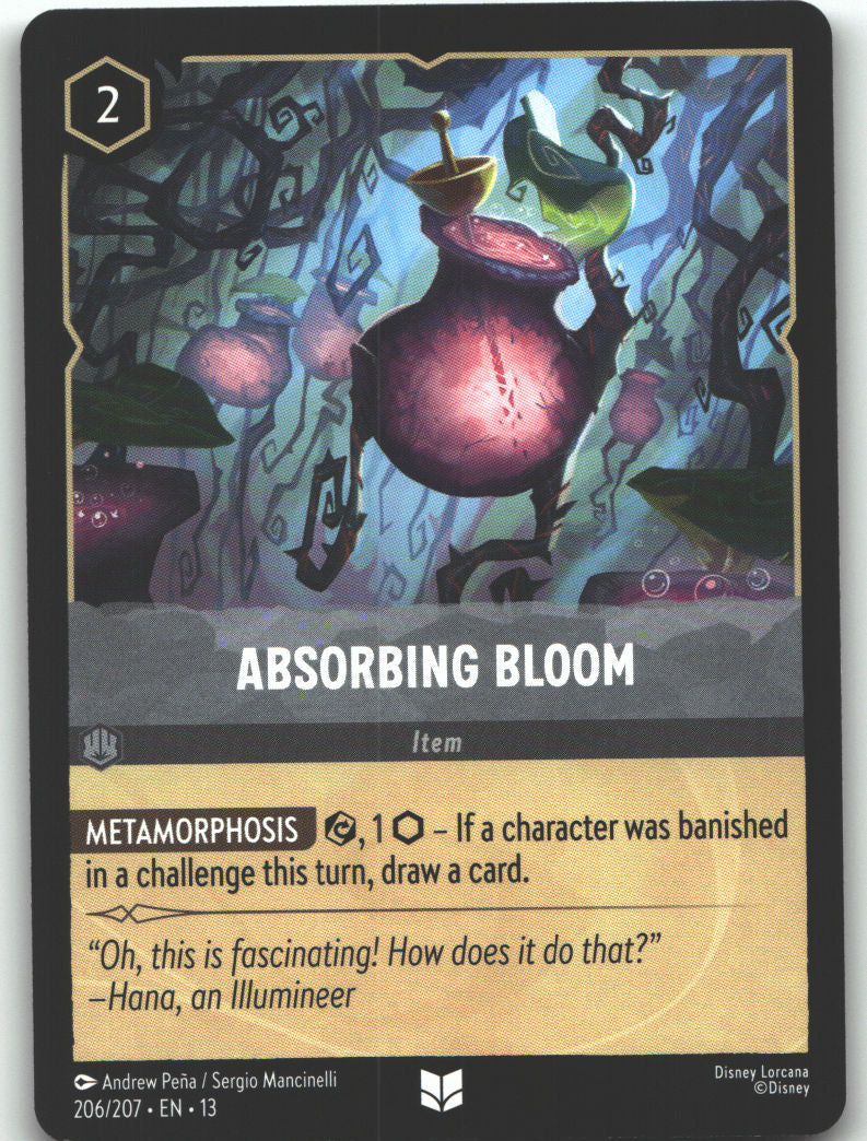 Absorbing Bloom