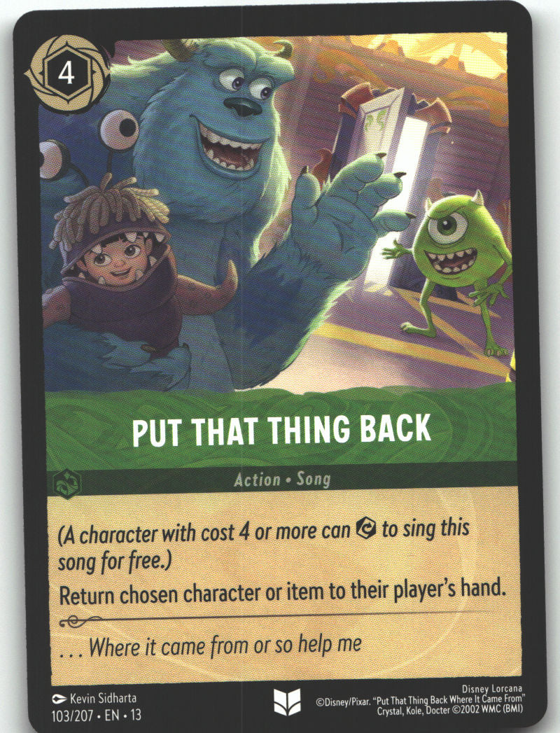 Put That Thing Back