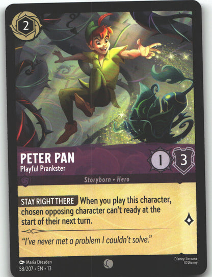 Peter Pan - Playful Prankster