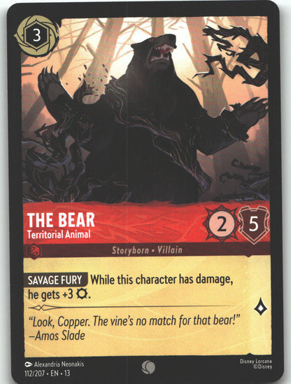 The Bear - Territorial Animal