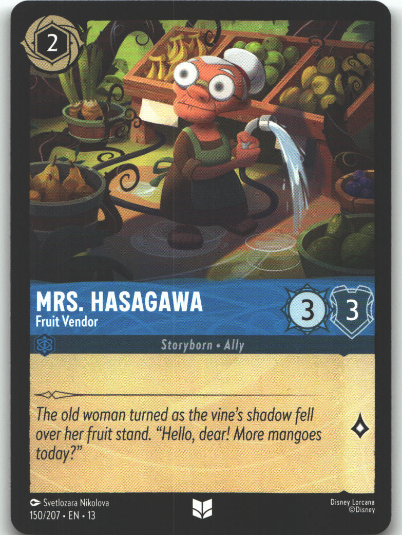 Mrs. Hasagawa - Fruit Vendor