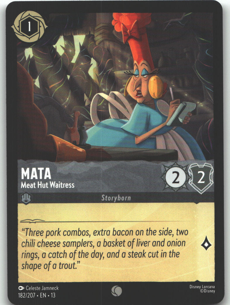 Mata - Meat Hut Waitress
