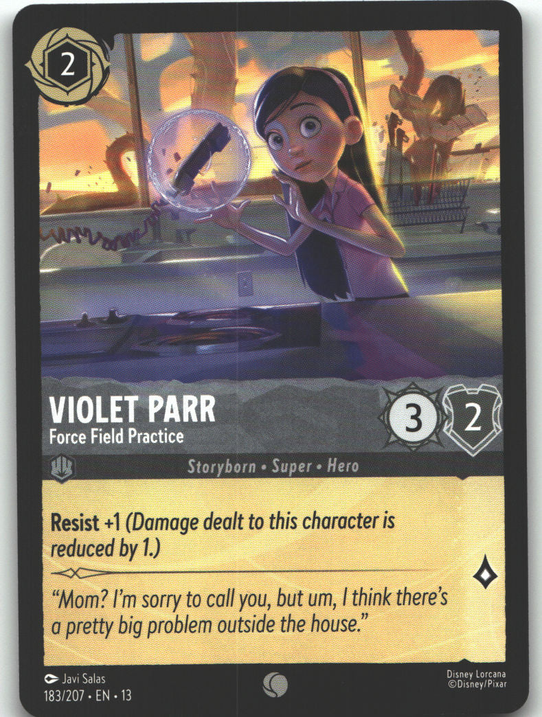 Violet Parr - Force Field Practice