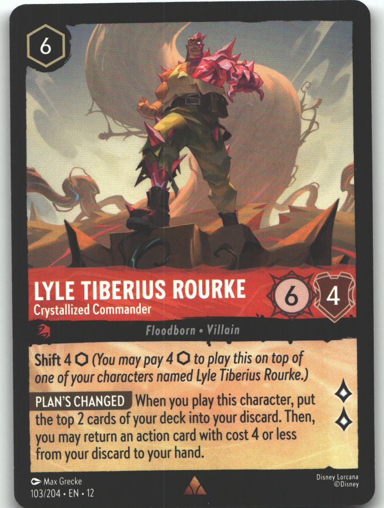 Lyle Tiberius Rourke - Crystallized Commander