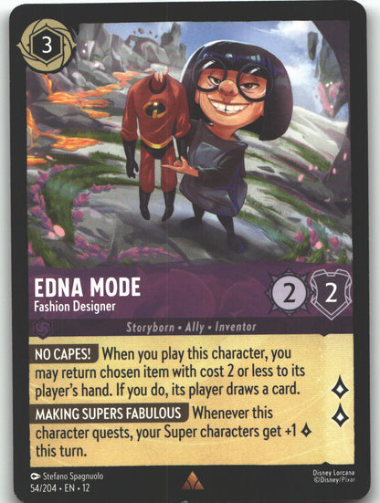 Edna Mode - Fashion Designer