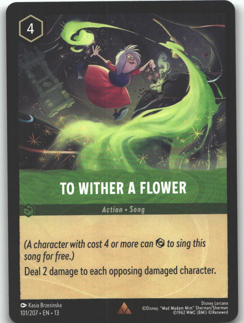 To Wither a Flower