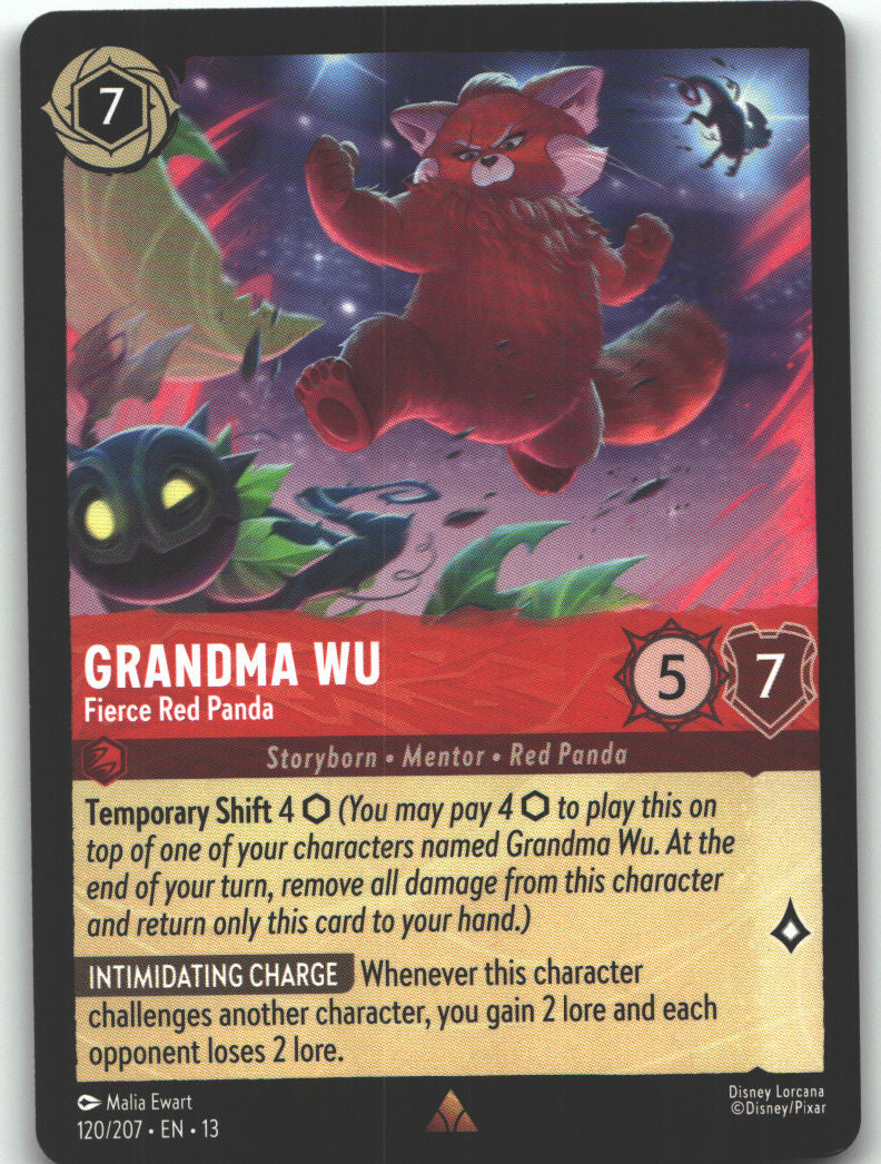 Grandma Wu - Fierce Red Panda