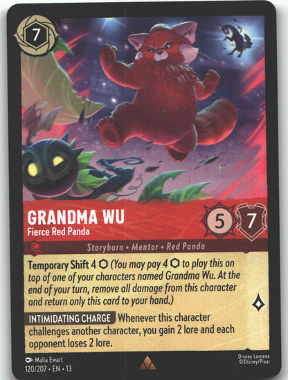 Grandma Wu - Fierce Red Panda