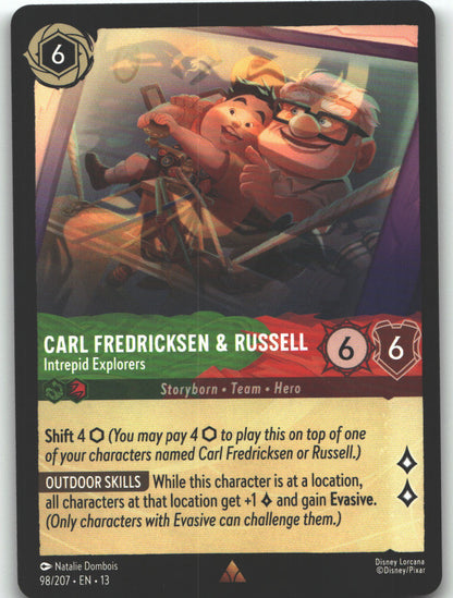 Carl Fredricksen & Russell - Intrepid Explorers
